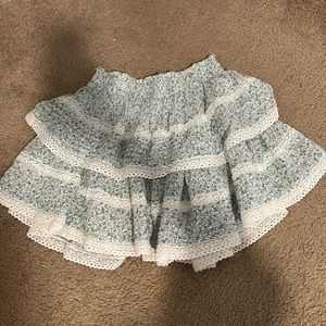 Aerie ruffle skirt